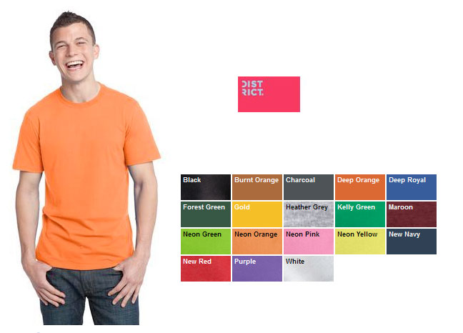 District concert tee