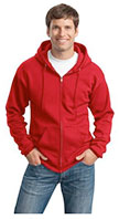 Port and Co 79oz Zipper hooded 